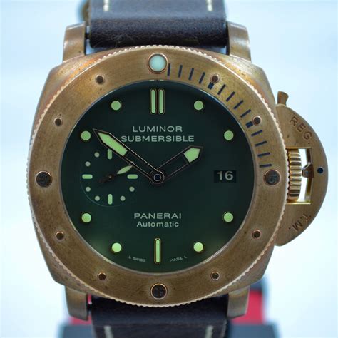 panerai luminor marina 1950 submersible bronzo automatic pam 382|Panerai Luminor Submersible 1950 3 Days Automatic Bronze.